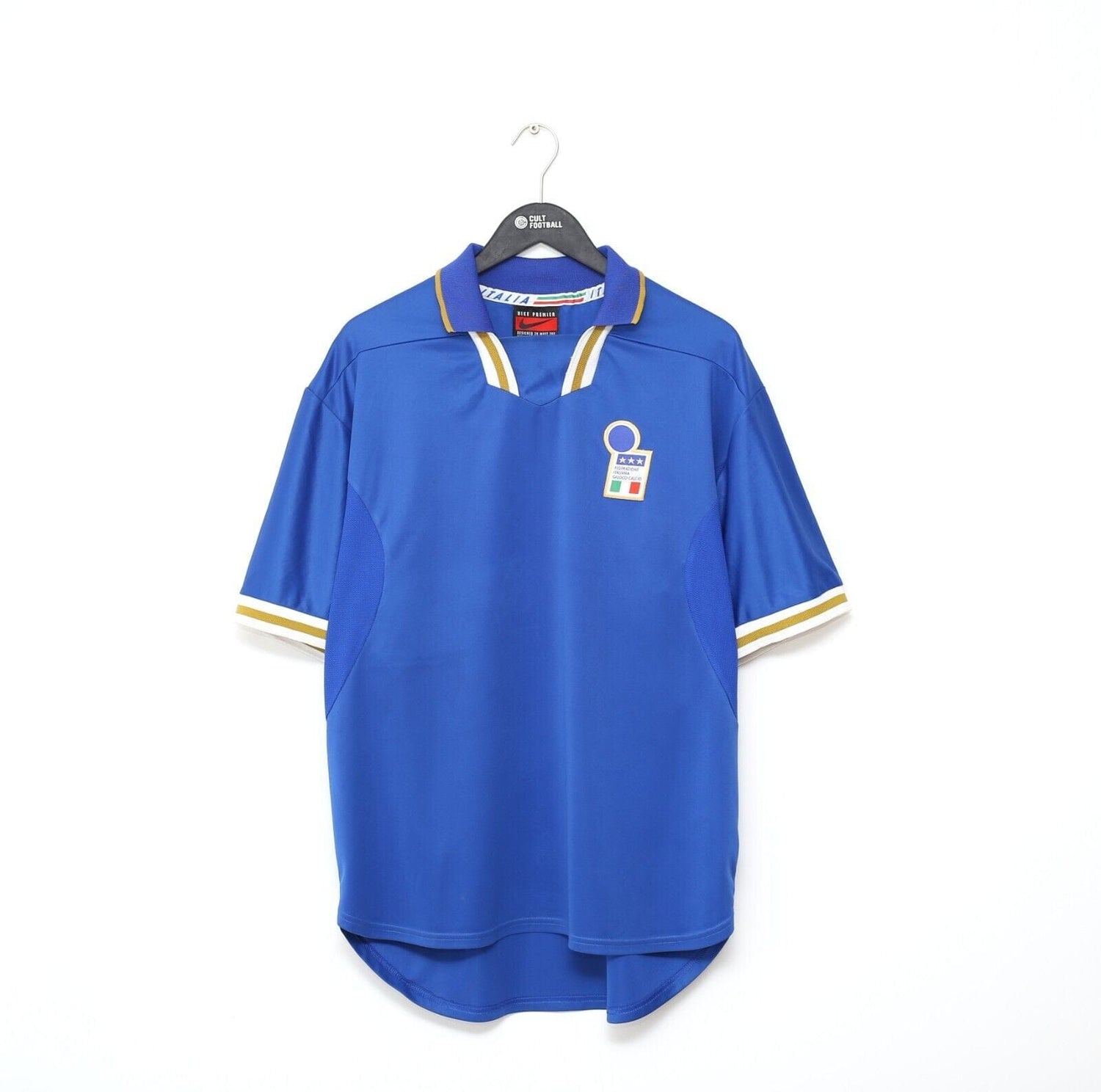 1996/97 ITALY Vintage Nike Player Issue Home Football Shirt