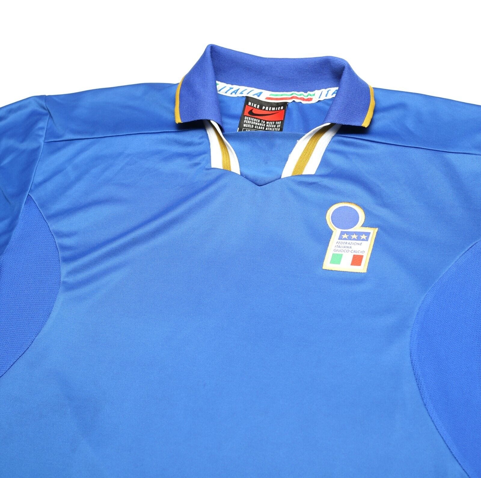 1996/97 ITALY Vintage Nike Player Issue Home Football Shirt (XL) EURO 96