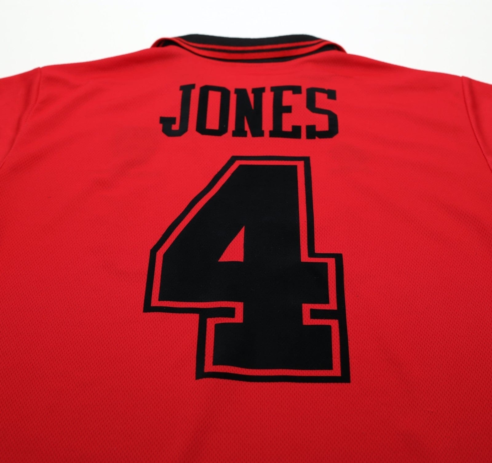 1996/97 JONES #4 Wimbledon Vintage Lotto Third Football Shirt (M)