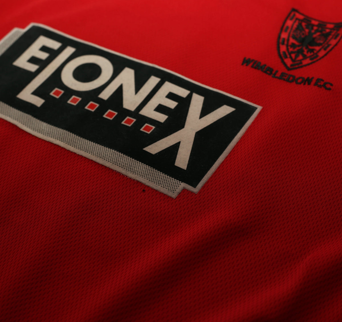 1996/97 JONES #4 Wimbledon Vintage Lotto Third Football Shirt (M)