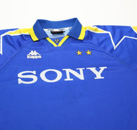 1996/97 JUVENTUS Vintage Kappa Away LS Football Shirt Jersey (M/L) SONY