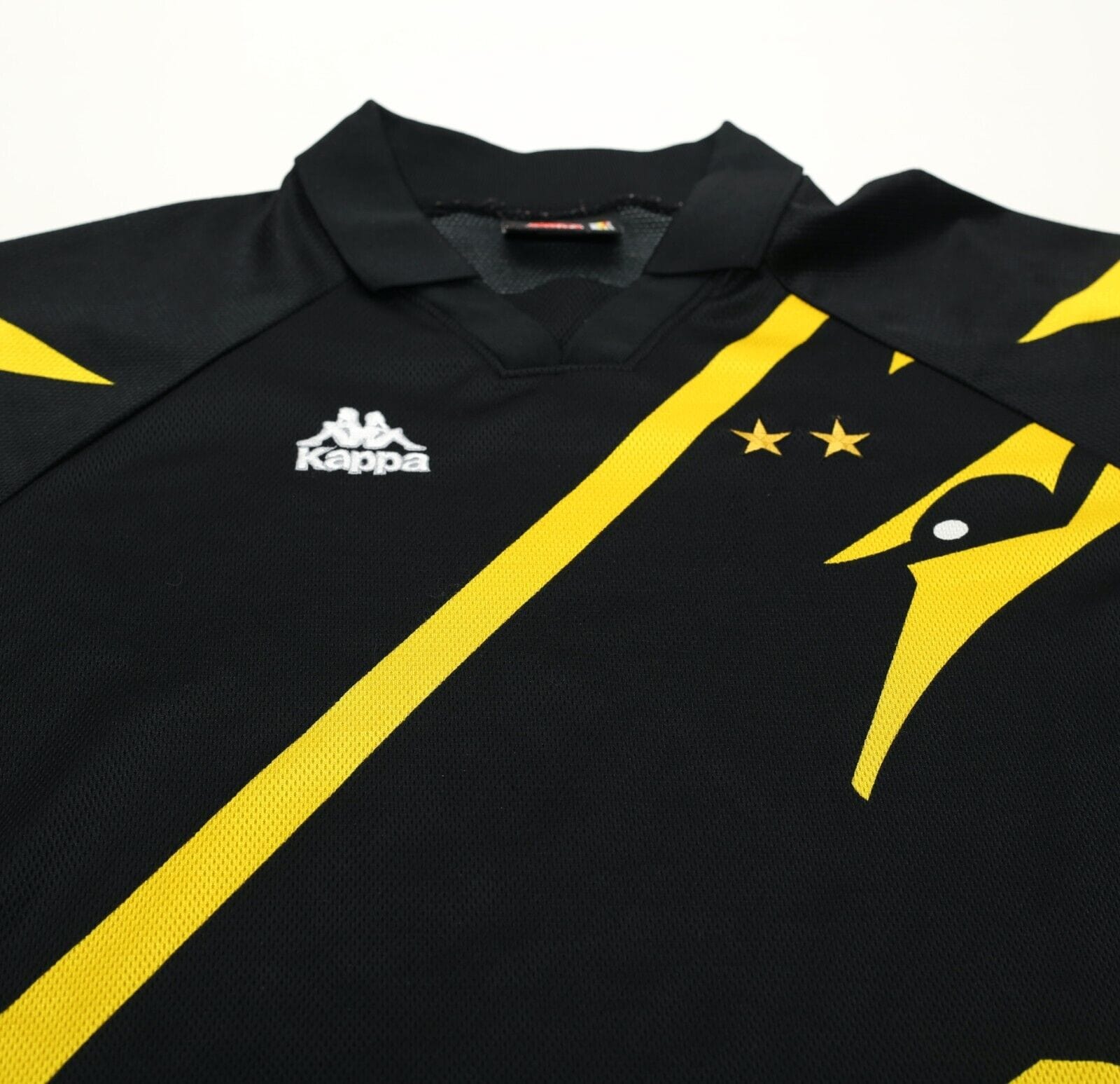 1996/97 JUVENTUS Vintage Kappa Long Sleeve Third Football Shirt Jersey (XL) Jaspo