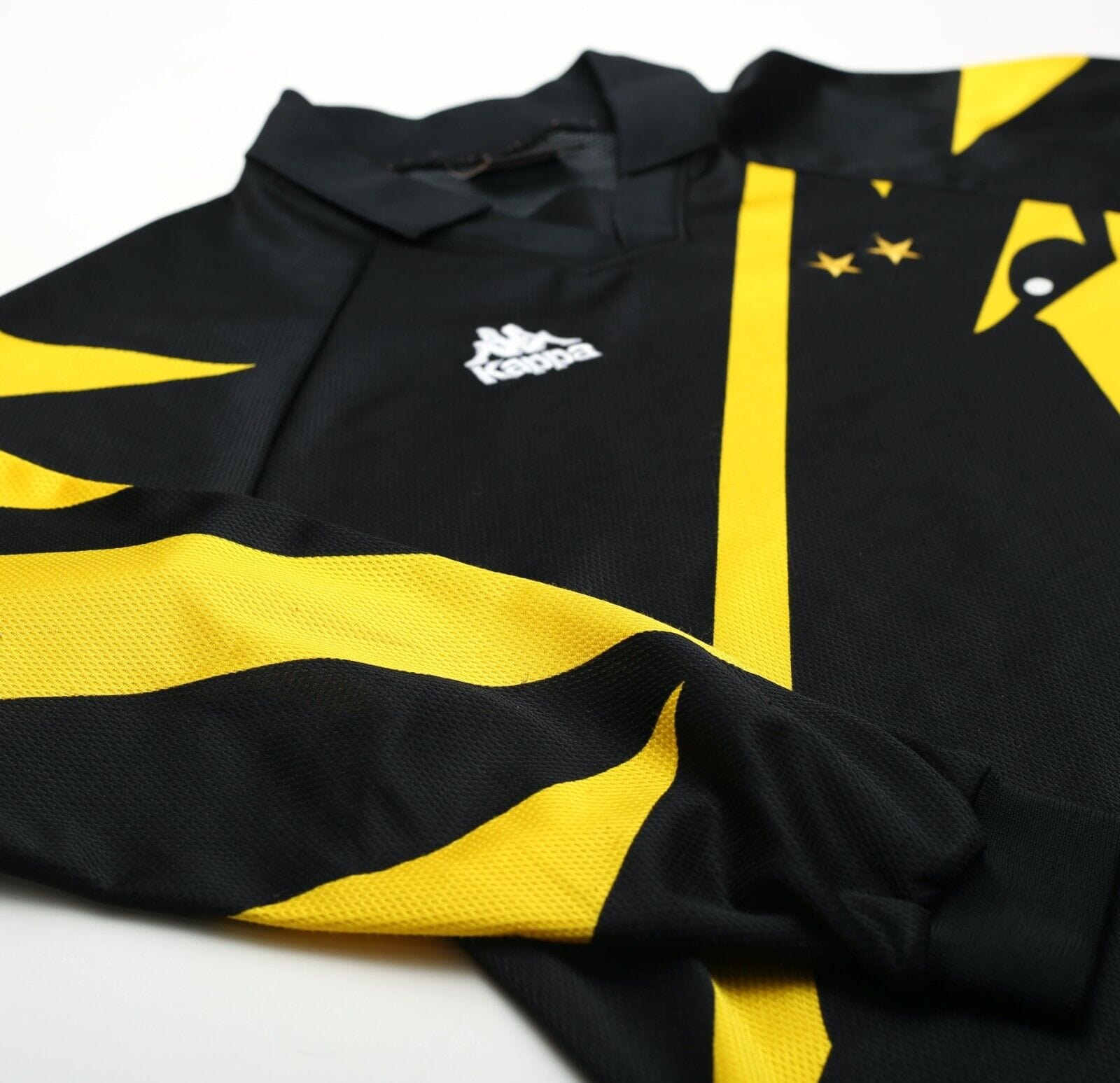 1996/97 JUVENTUS Vintage Kappa Long Sleeve Third Football Shirt Jersey (XL) Jaspo