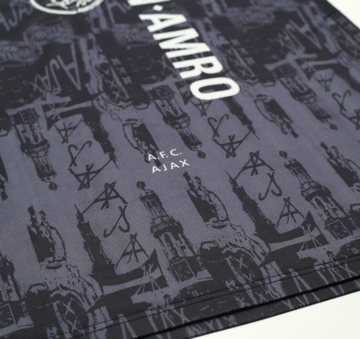 1996/97 LITMANEN #10 Ajax Vintage Umbro Away Football Shirt Jersey (L/XL)