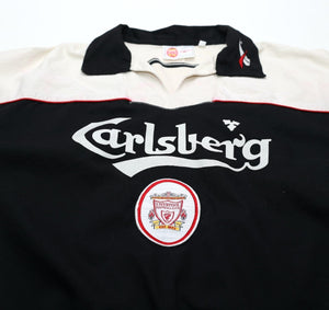 1996/97 LIVERPOOL Vintage Reebok Football Drill Top (S/M)