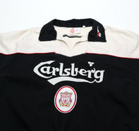 1996/97 LIVERPOOL Vintage Reebok Football Drill Top (S/M)