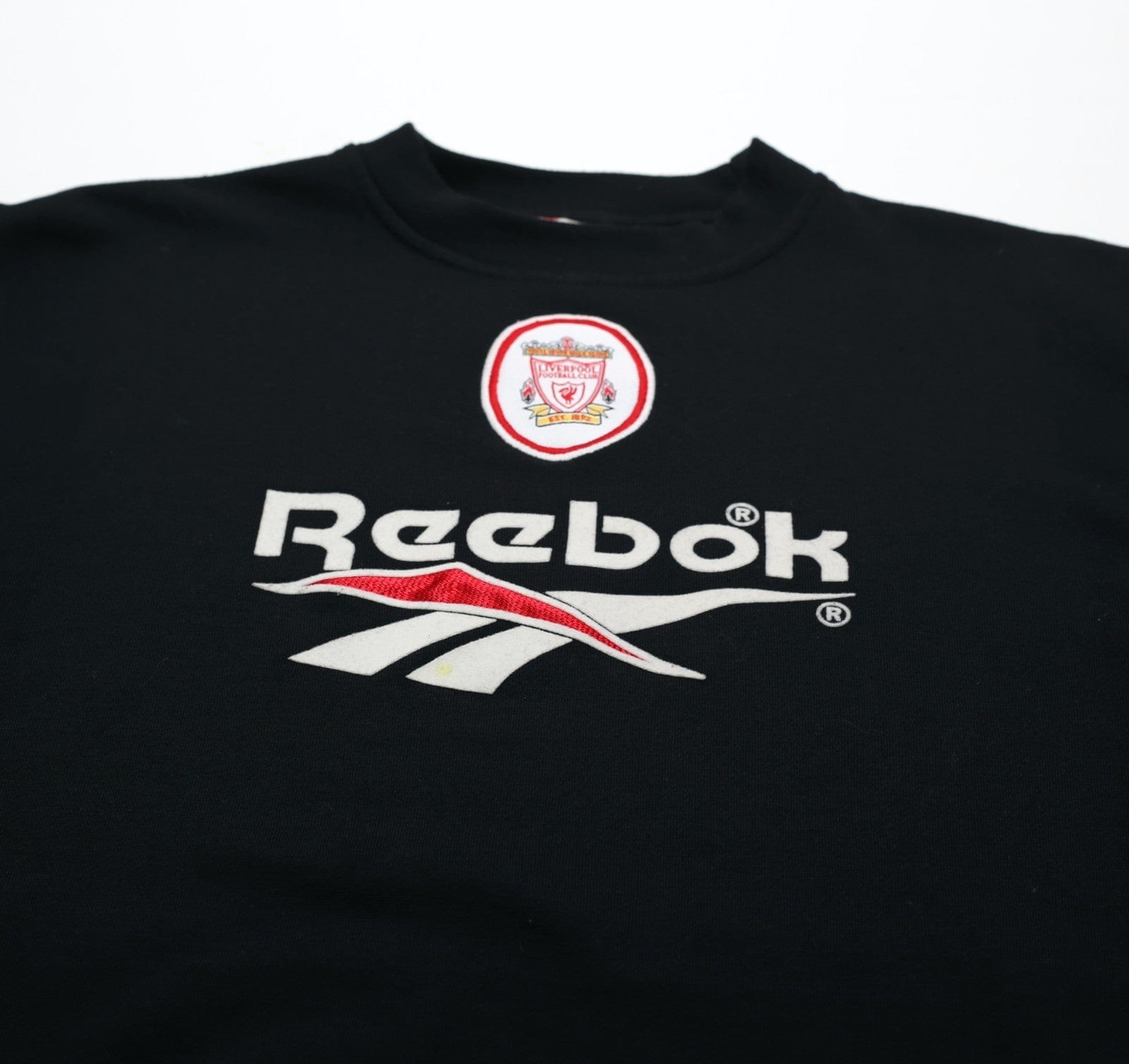 1996/97 LIVERPOOL Vintage Reebok Football Sweatshirt (S) 34