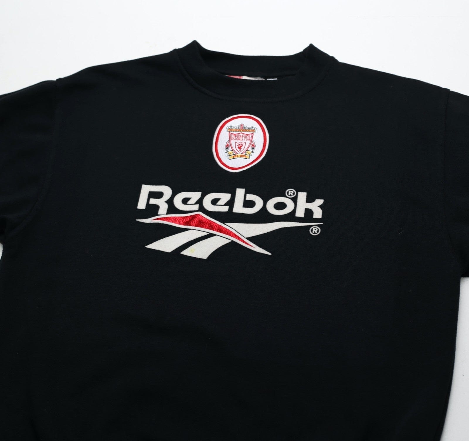 1996/97 LIVERPOOL Vintage Reebok Football Sweatshirt (S) 34