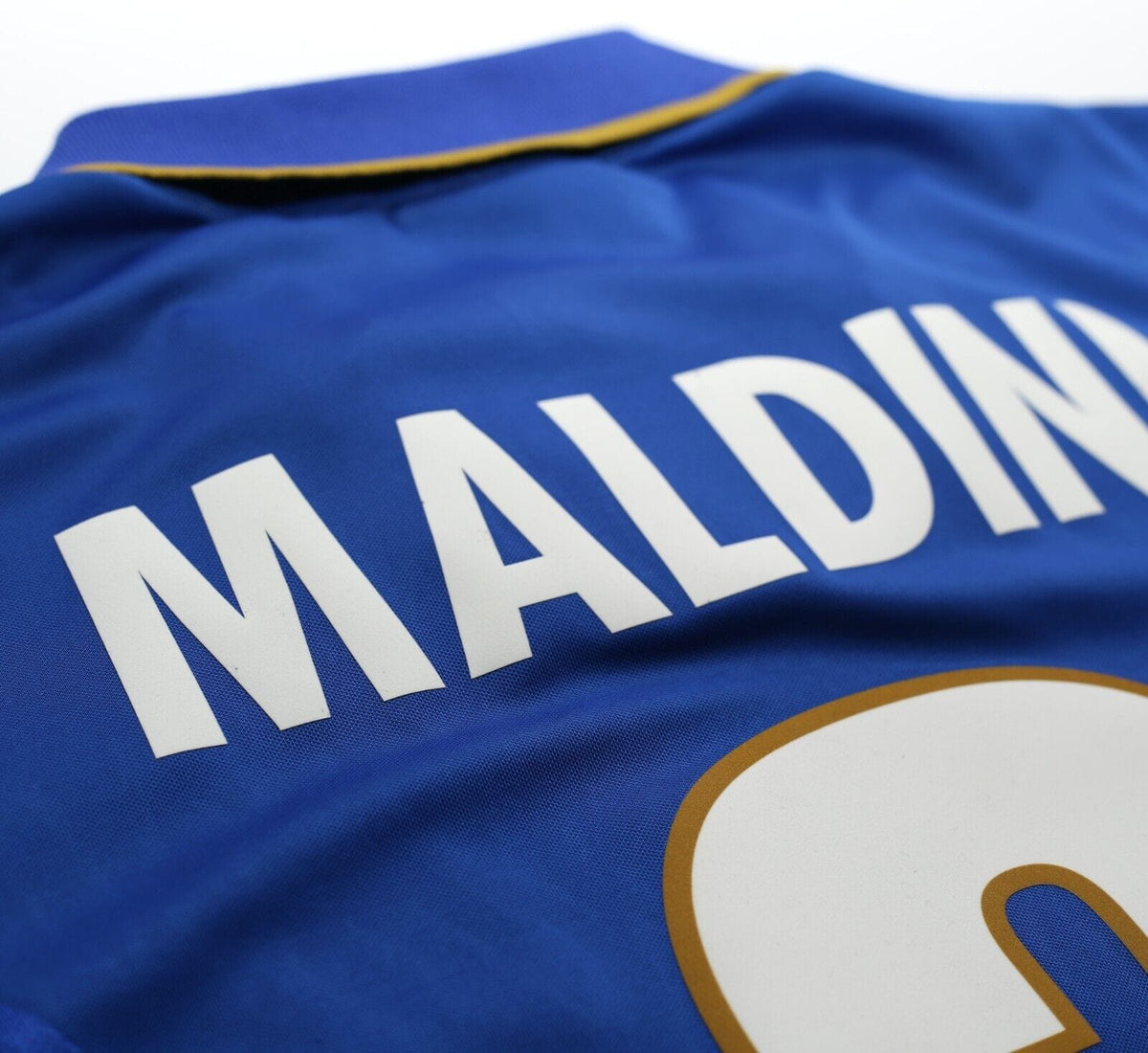 1996/97 MALDINI #3 Italy Vintage Nike Home Football Shirt (M) EURO 96