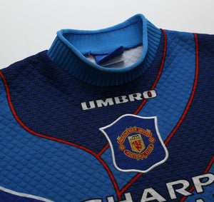 1996/97 MANCHESTER UNITED Vintage Umbro GK Football Shirt (M)