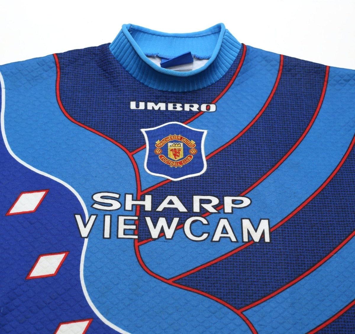 1996/97 MANCHESTER UNITED Vintage Umbro GK Football Shirt (M)