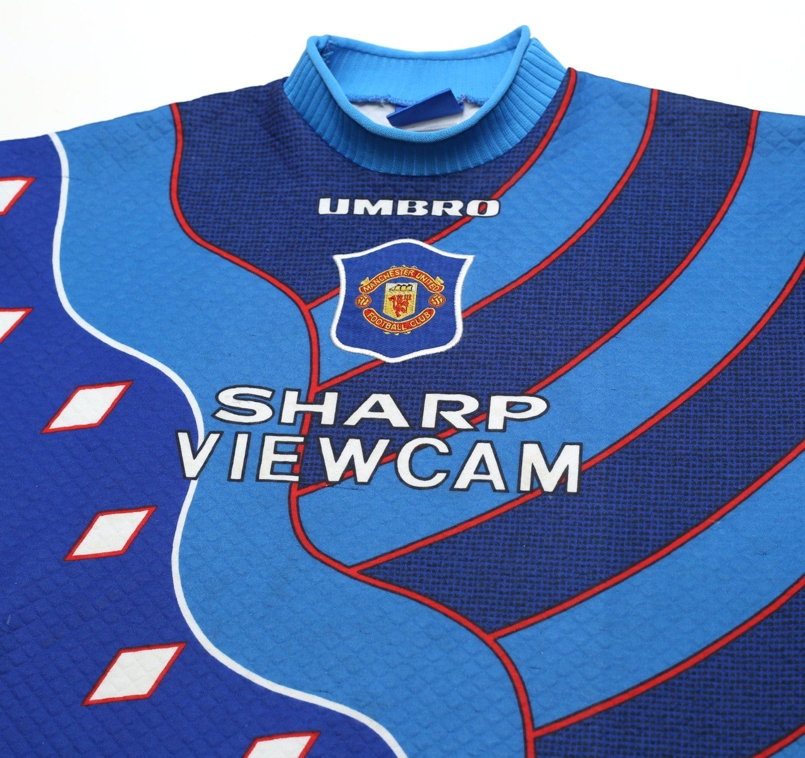 1996/97 MANCHESTER UNITED Vintage Umbro GK Football Shirt (M)