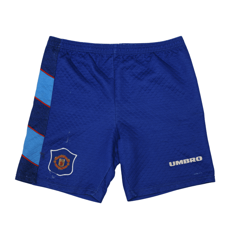 1996/97 MANCHESTER UNITED Vintage Umbro GK Football Shorts (M)
