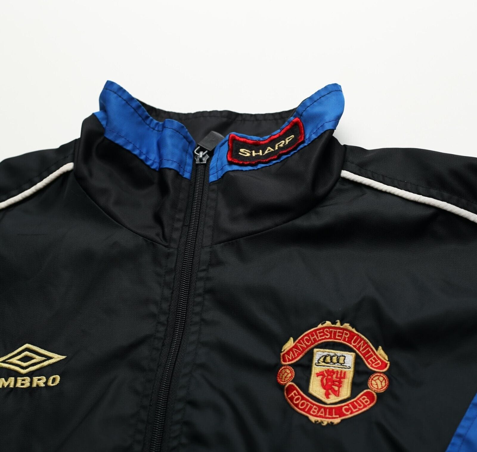 1996/97 MANCHESTER UNITED Vintage Umbro Track Top Rain 1996/97 MANCHESTER UNITED Vintage Umbro Track Top Rain