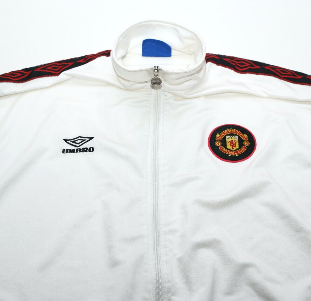 1996/97 MANCHESTER UNITED Vintage Umbro Track Top (XL)