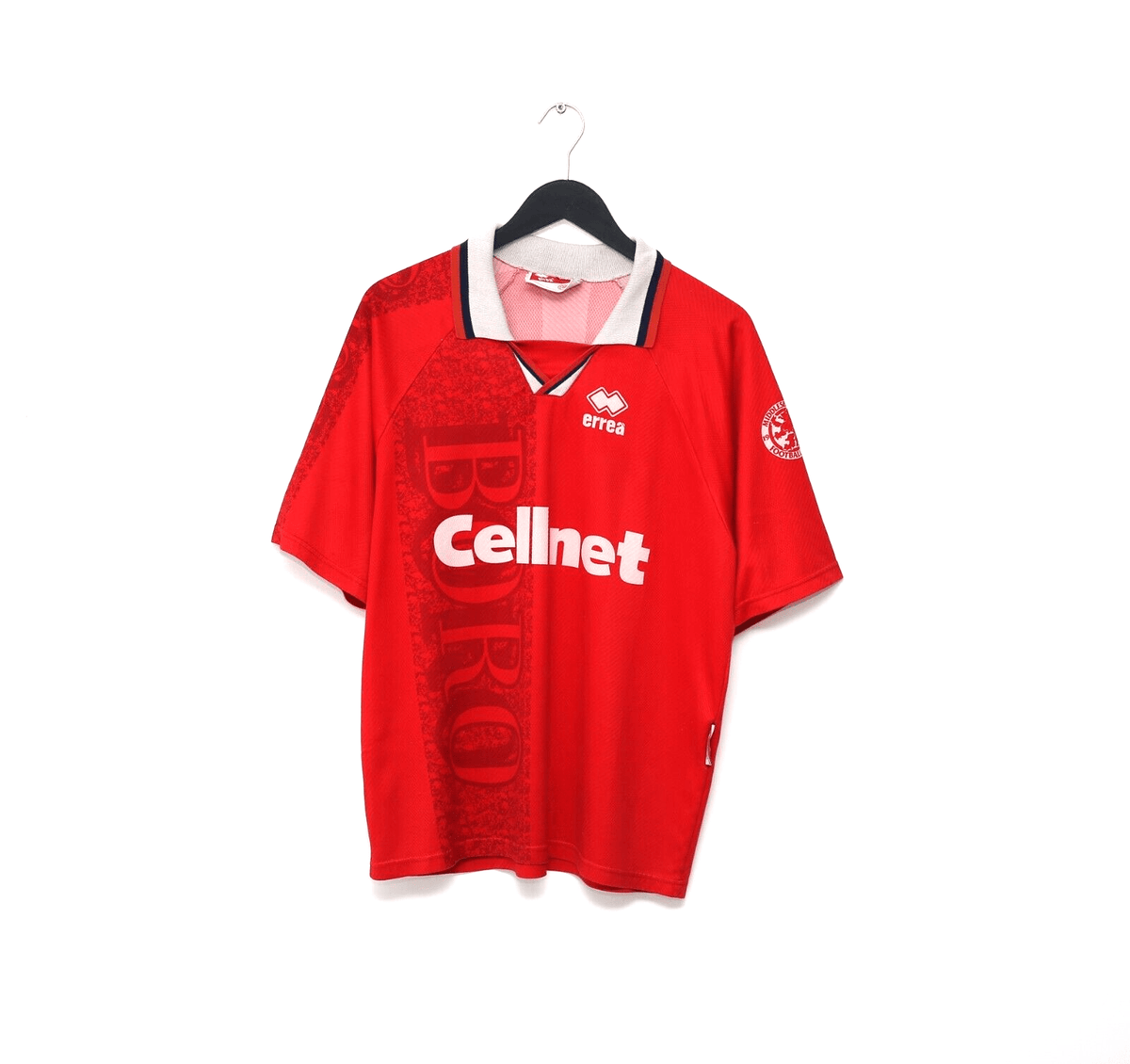 1996/97 MIDDLESBROUGH Vintage Errea Home Football Shirt (L)