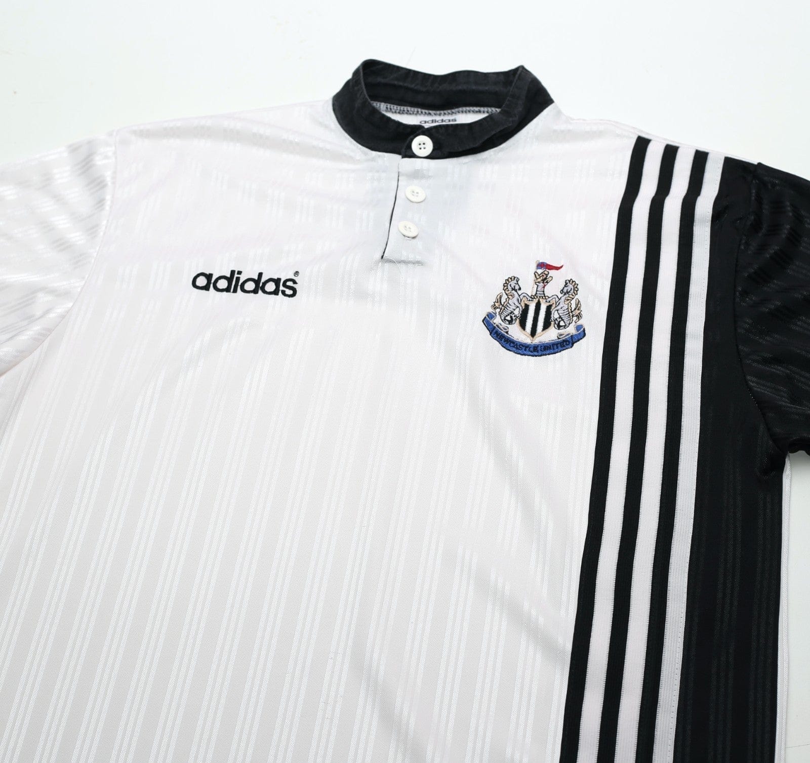 1996/97 NEWCASTLE UNITED Vintage adidas Football Training Shirt (M)