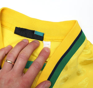 1996/97 NORWICH CITY Vintage Mitre Home Football Shirt (L)