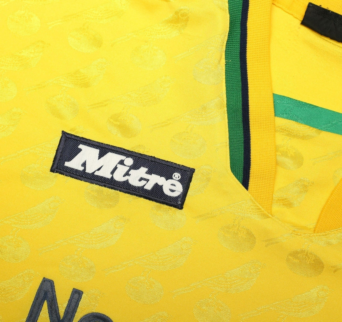1996/97 NORWICH CITY Vintage Mitre Home Football Shirt (L)
