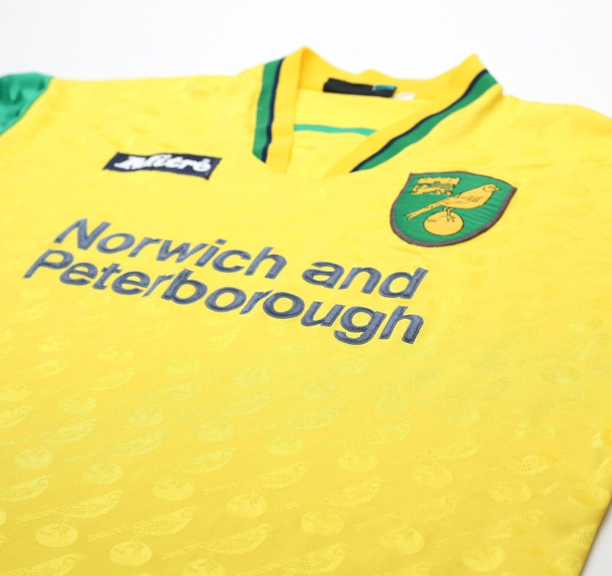1996/97 NORWICH CITY Vintage Mitre Home Football Shirt (L)