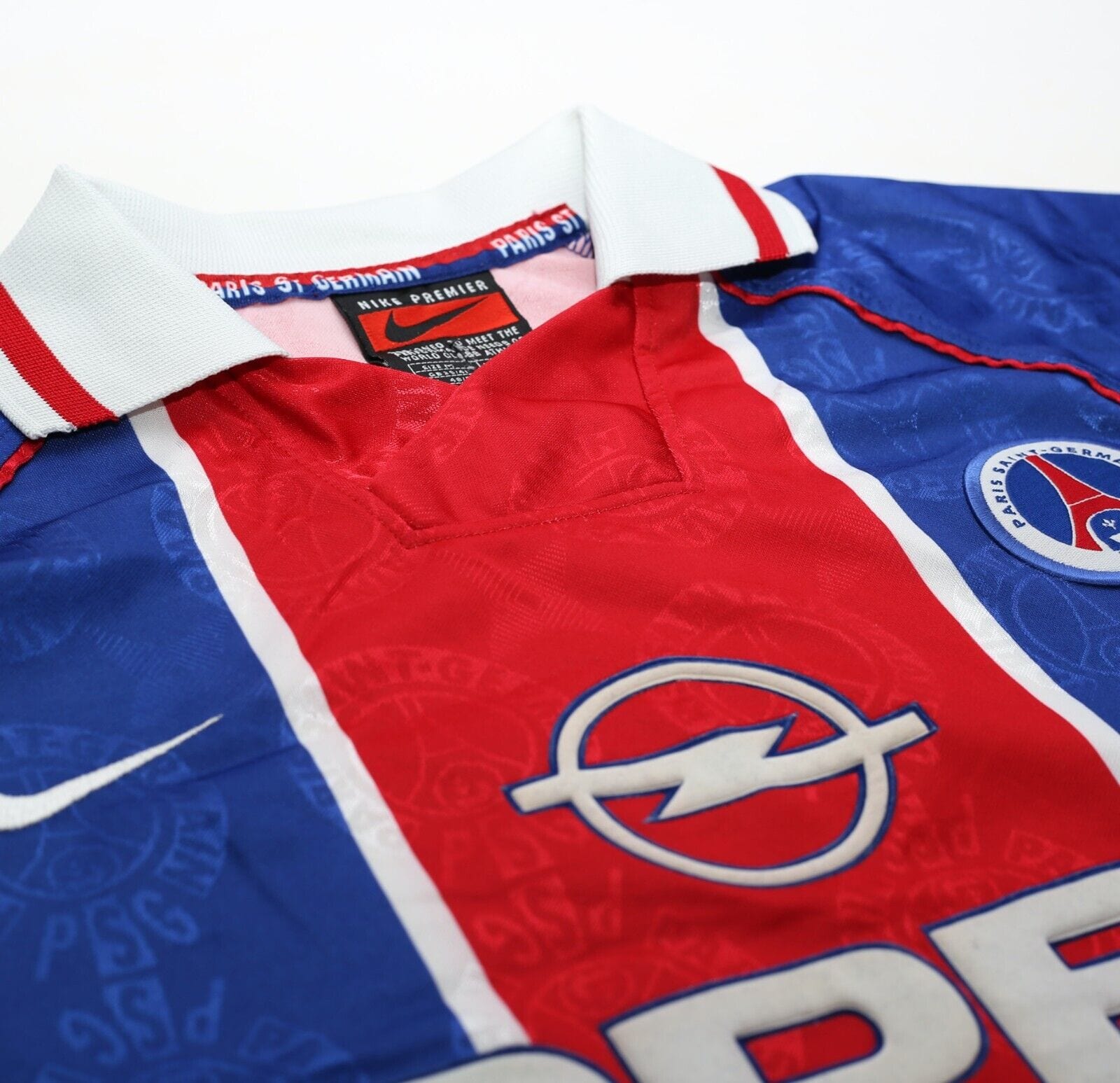 1996/97 PSG Vintage Nike Home Football Shirt Jersey (M) Paris