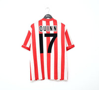 1996/97 QUINN #17 Sunderland Vintage AVEC Home Football Shirt Jersey (XXL)