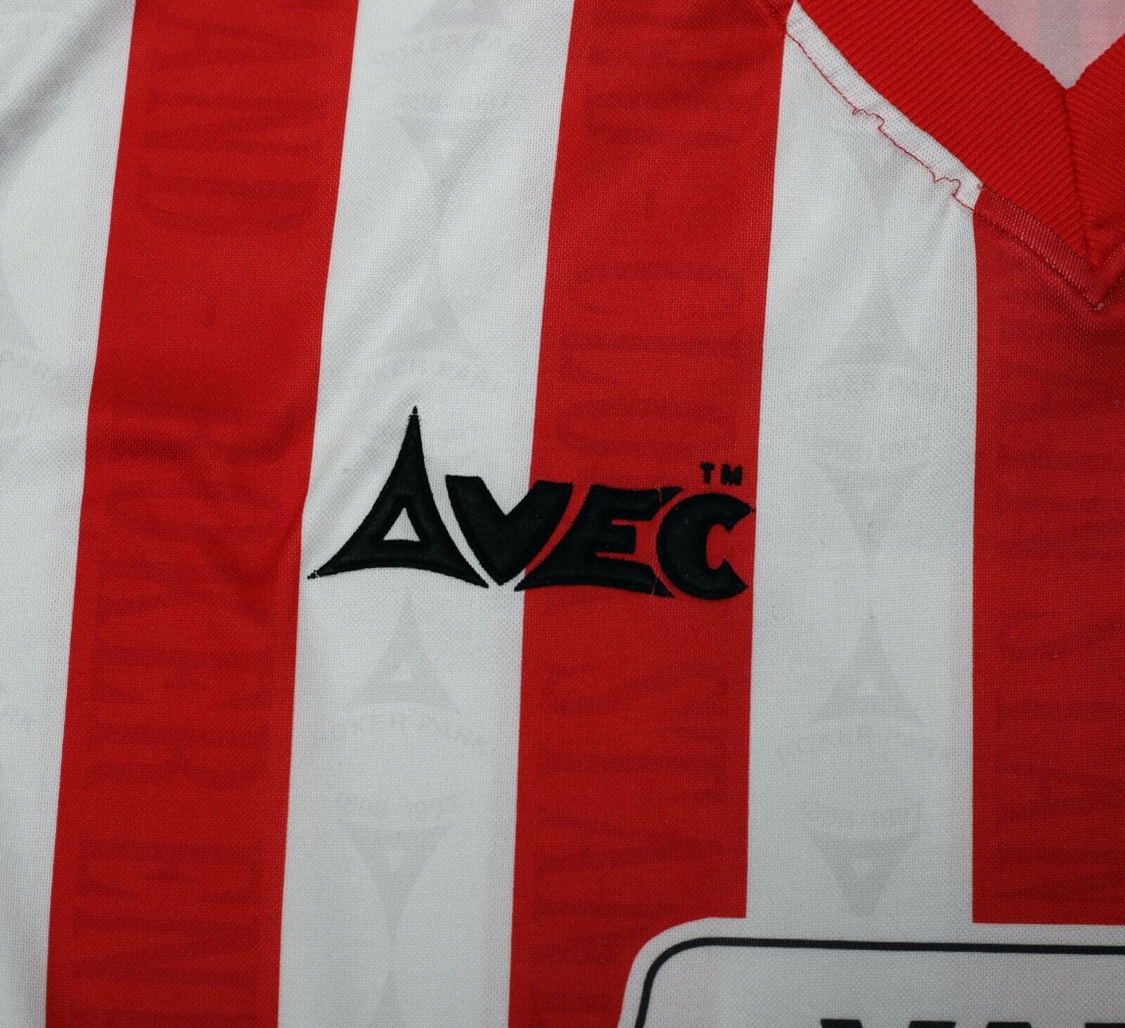 1996/97 QUINN #17 Sunderland Vintage AVEC Home Football Shirt Jersey (XXL)