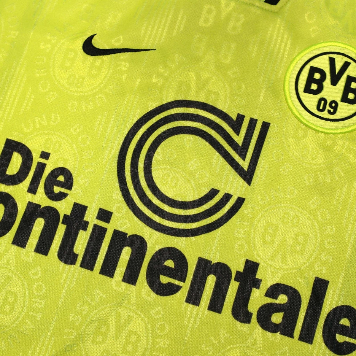 1996/97 Sammer #6 Borussia Dortmund Vintage Nike Home Football Shirt (L)