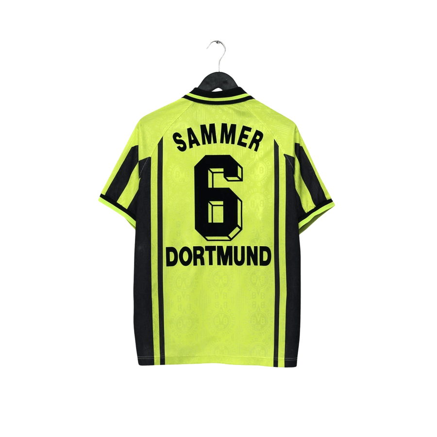 1996/97 Sammer #6 Borussia Dortmund Vintage Nike Home Football Shirt (L)
