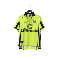 1996/97 Sammer #6 Borussia Dortmund Vintage Nike Home Football Shirt (L)