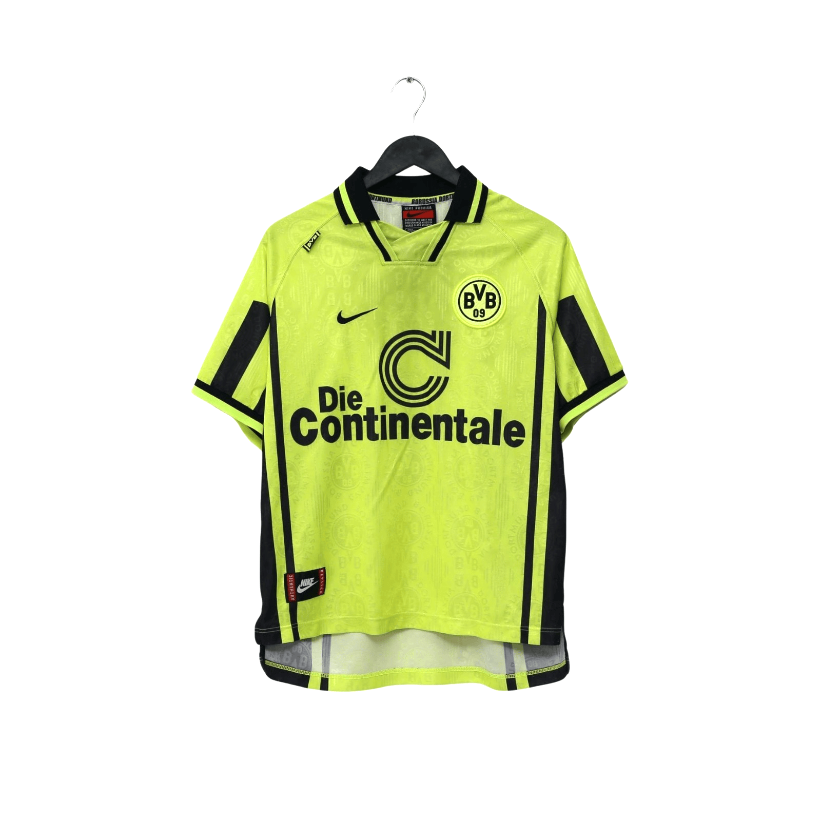 1996/97 Sammer #6 Borussia Dortmund Vintage Nike Home Football Shirt (L)