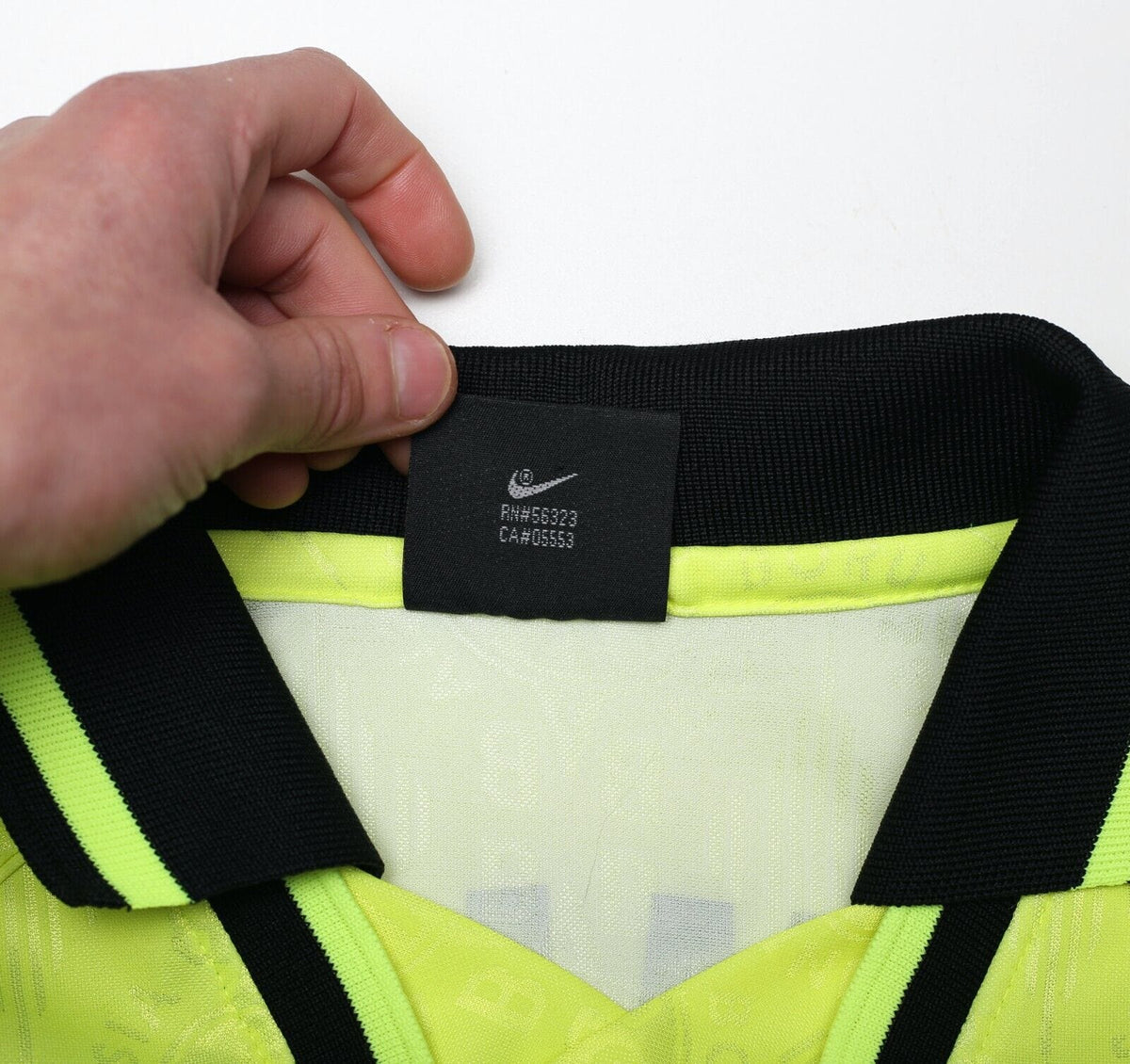 1996/97 SAMMER #6 Borussia Dortmund Vintage Nike Home Football Shirt (M)