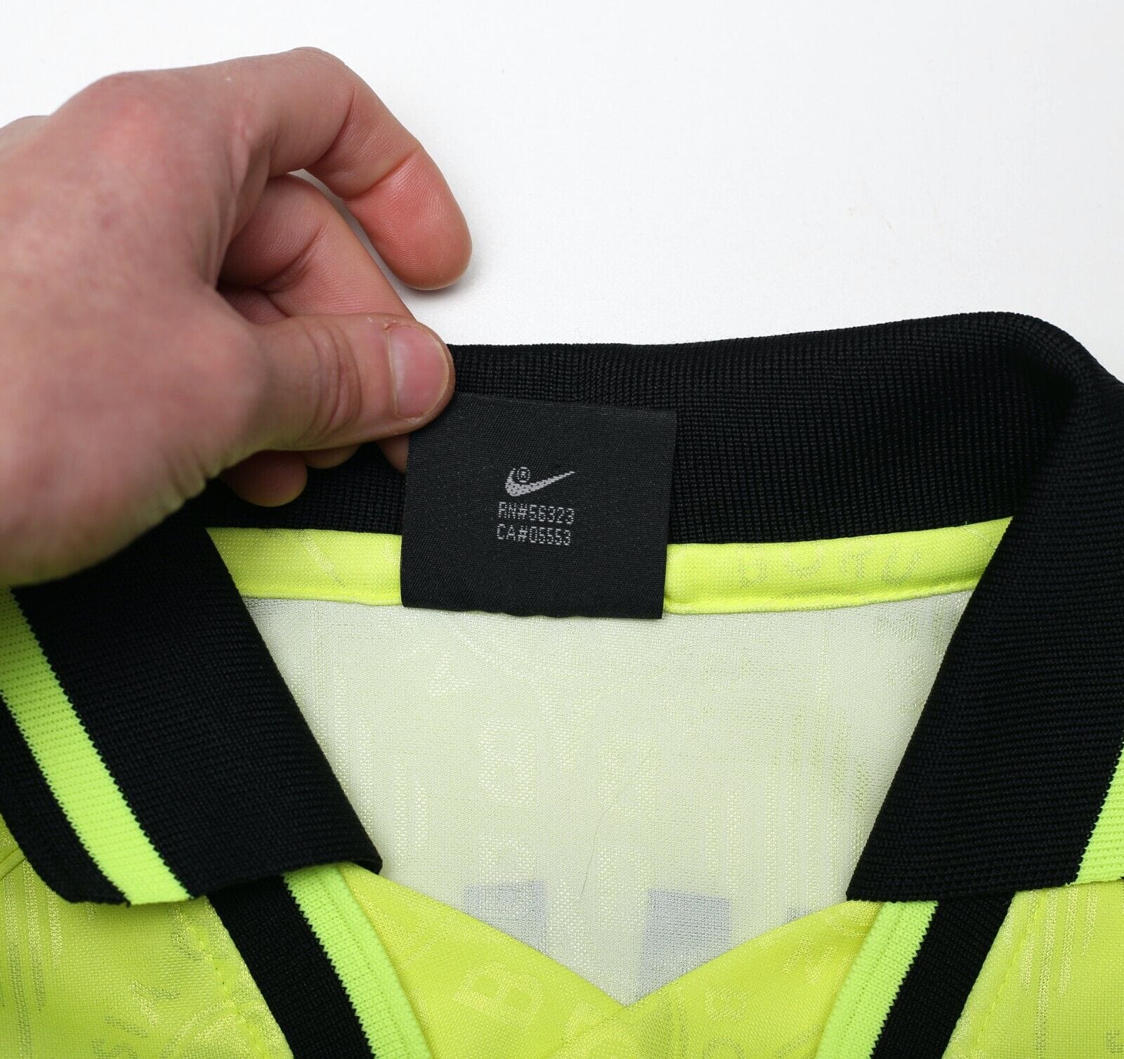 1996/97 SAMMER #6 Borussia Dortmund Vintage Nike Home Football Shirt (M)