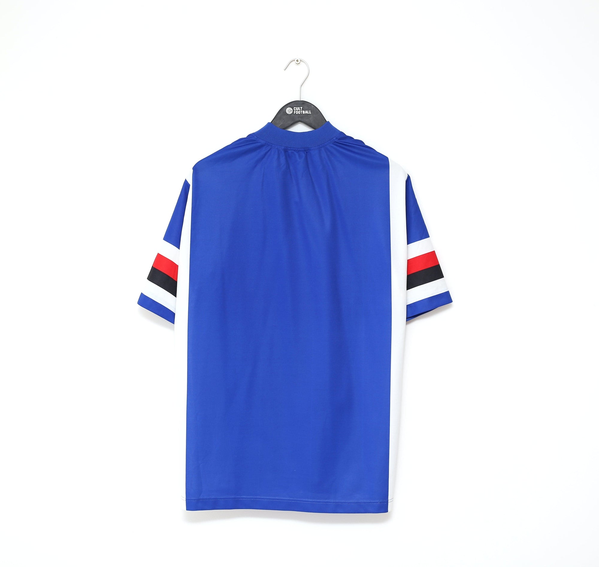 1996/97 SAMPDORIA Vintage Asics Football Training Shirt Jersey (L) Veron Mancini