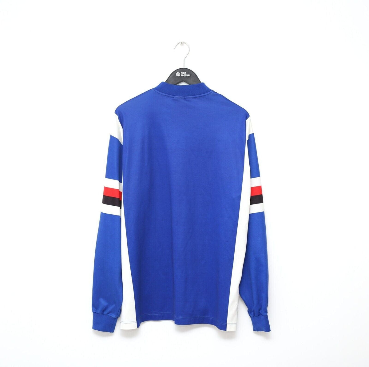 1996/97 SAMPDORIA Vintage Asics Long Sleeve Football Training Shirt Jersey (XL)