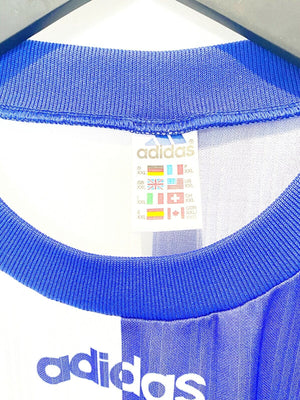 1996/97 SCHALKE 04 Vintage adidas Football Training Vest/Shirt (XXL)