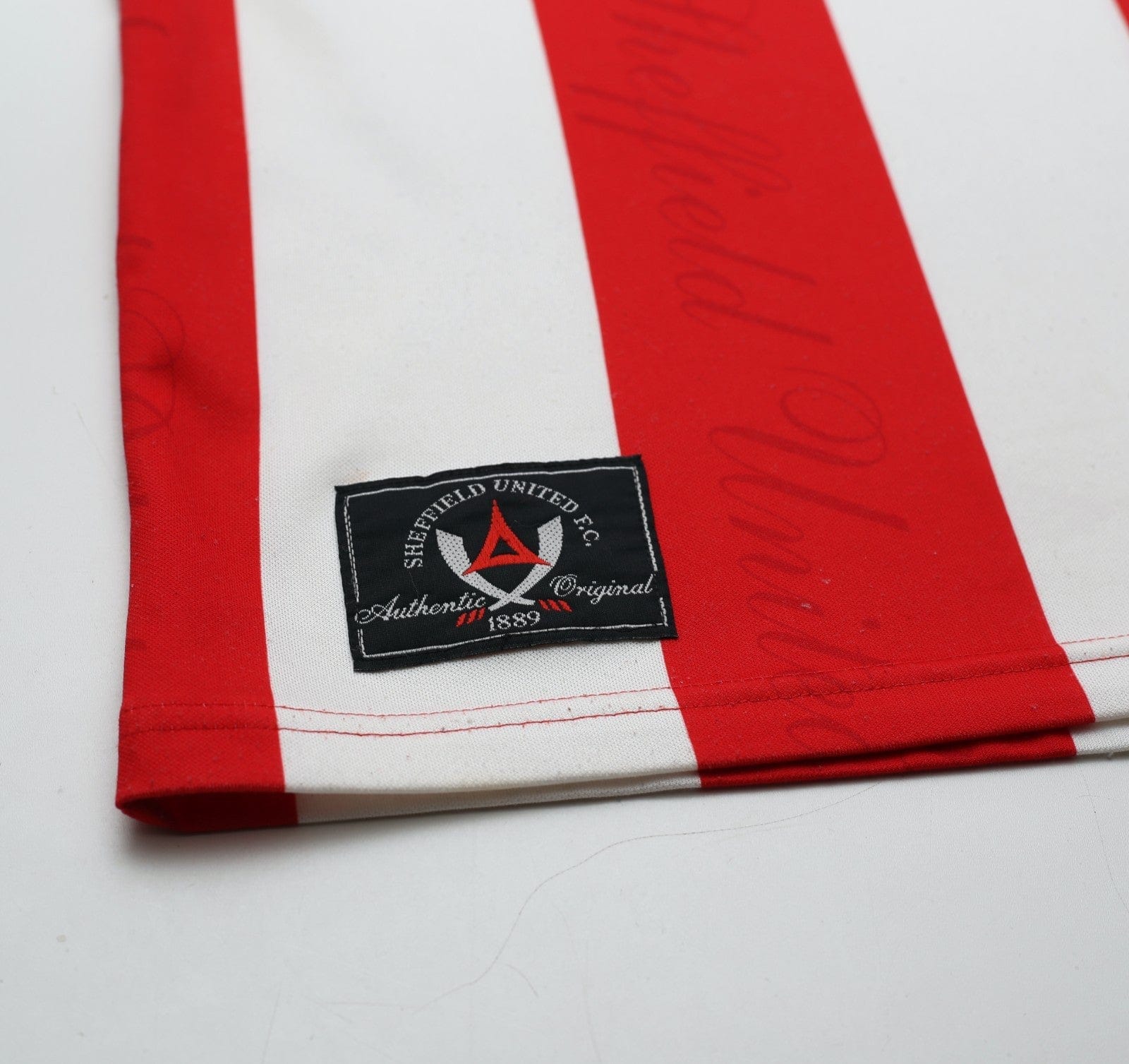1996/97 SHEFFIELD UNITED Vintage Avec Home Football Shirt (L) 42/44