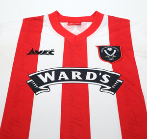 1996/97 SHEFFIELD UNITED Vintage Avec Home Football Shirt (L) 42/44