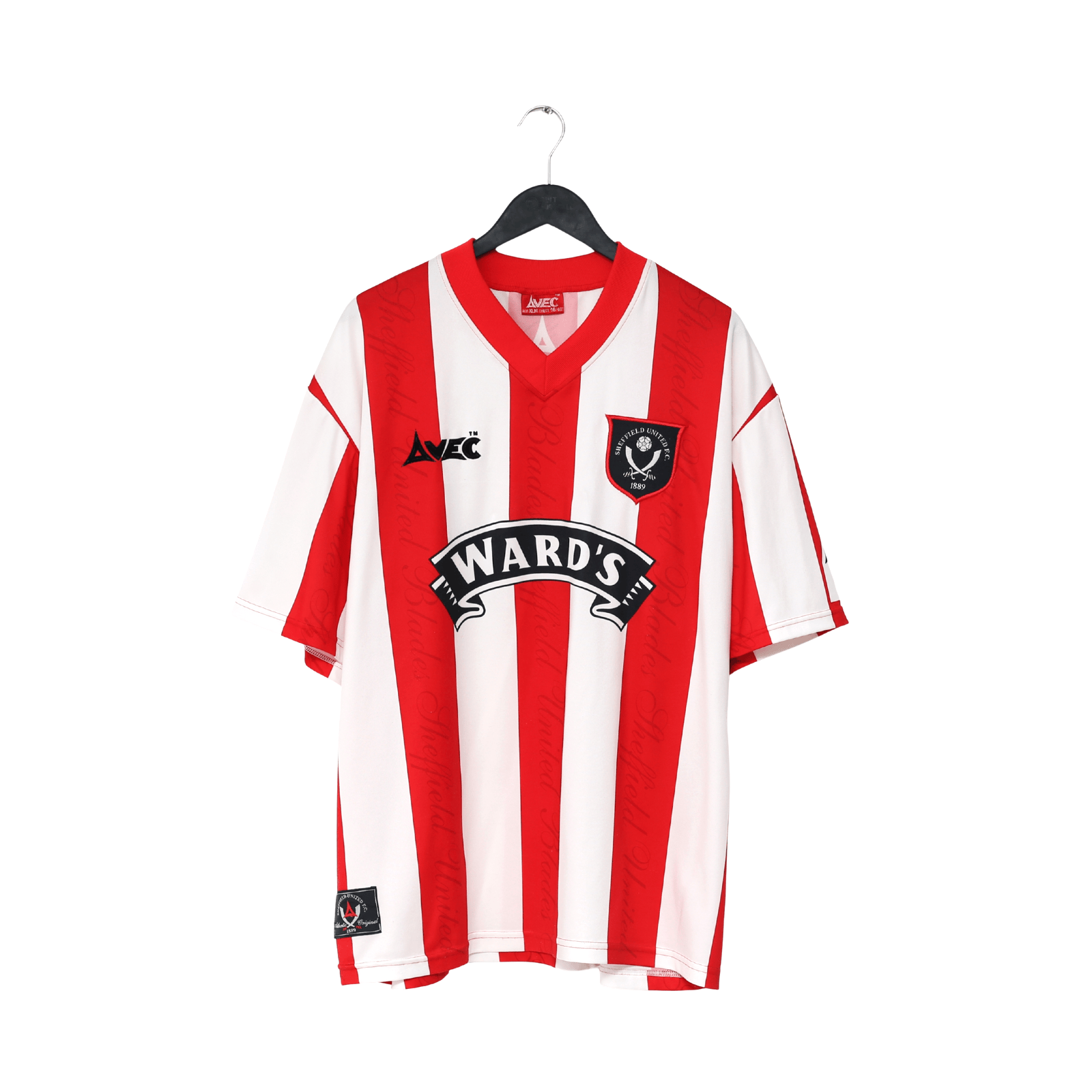 1996/97 SHEFFIELD UNITED Vintage Avec Home Football Shirt (XL) 44/46