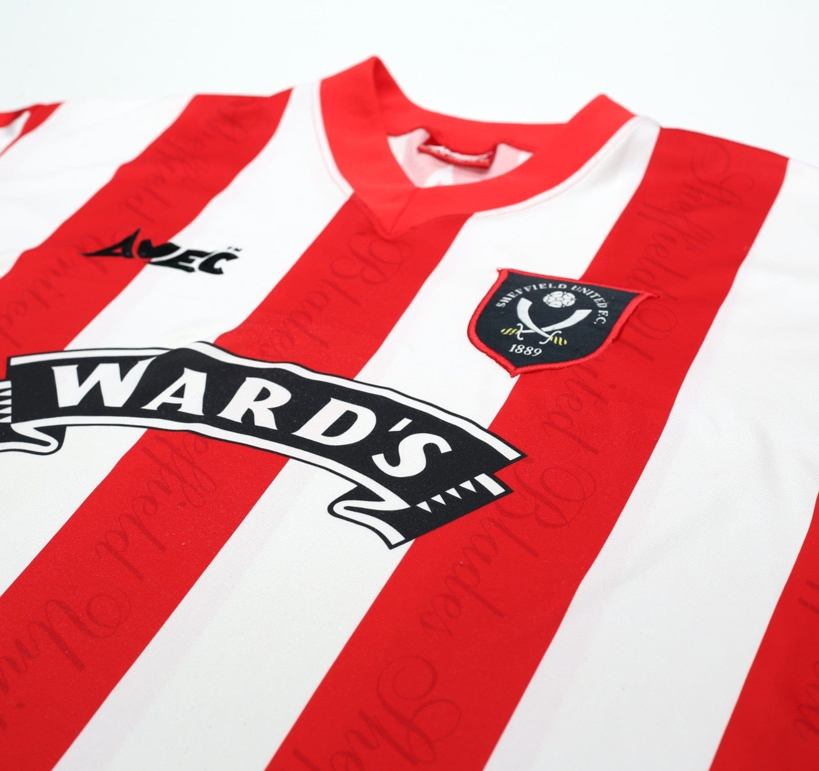 1996/97 SHEFFIELD UNITED Vintage Avec Home Football Shirt (XL) 44/46