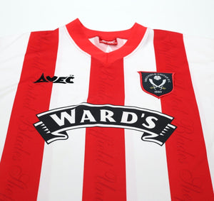 1996/97 SHEFFIELD UNITED Vintage Avec Home Football Shirt (XL) 44/46