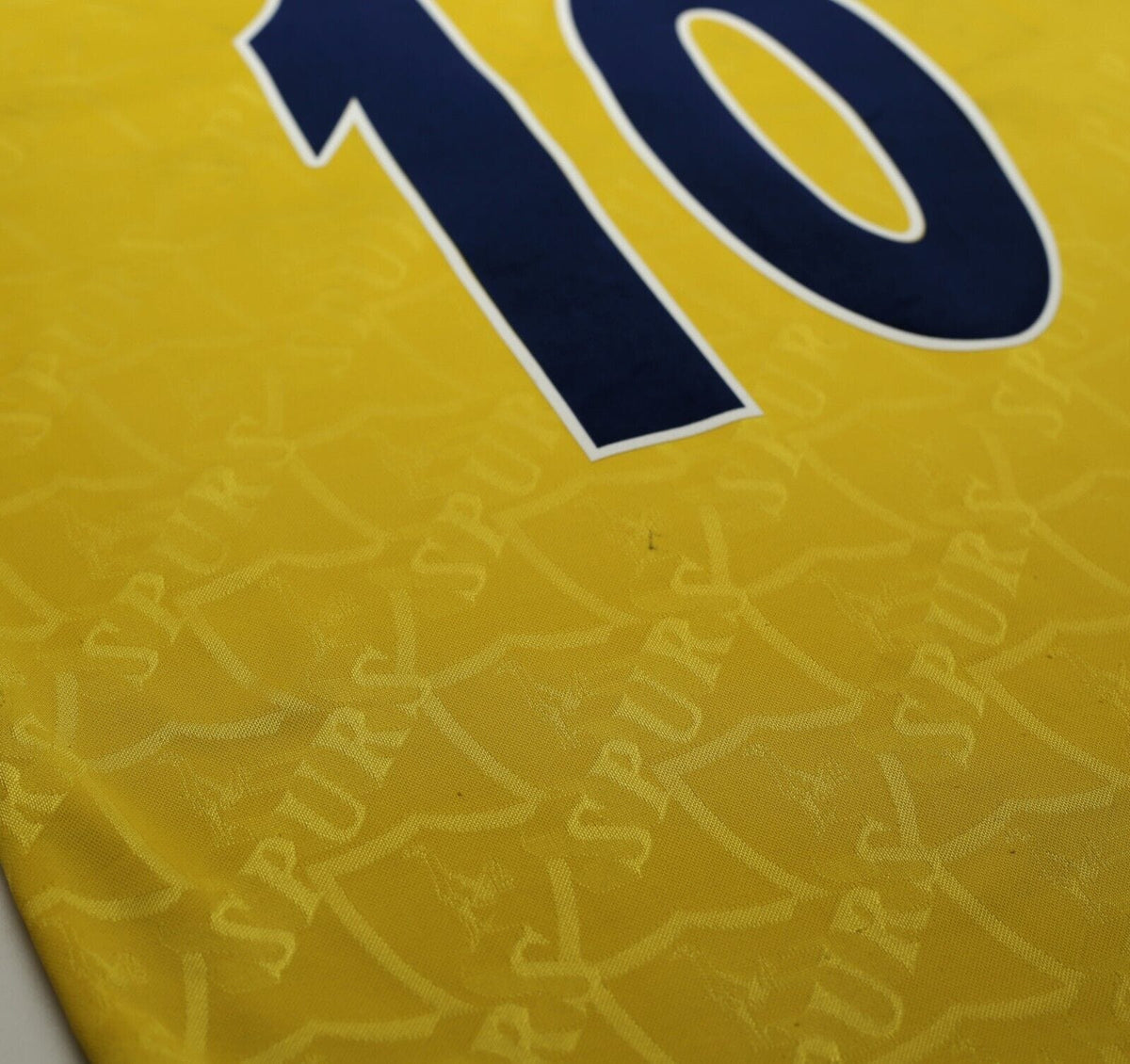 1996/97 SHERINGHAM #10 Tottenham Hotspur Vintage PONY Away Football Shirt (M)