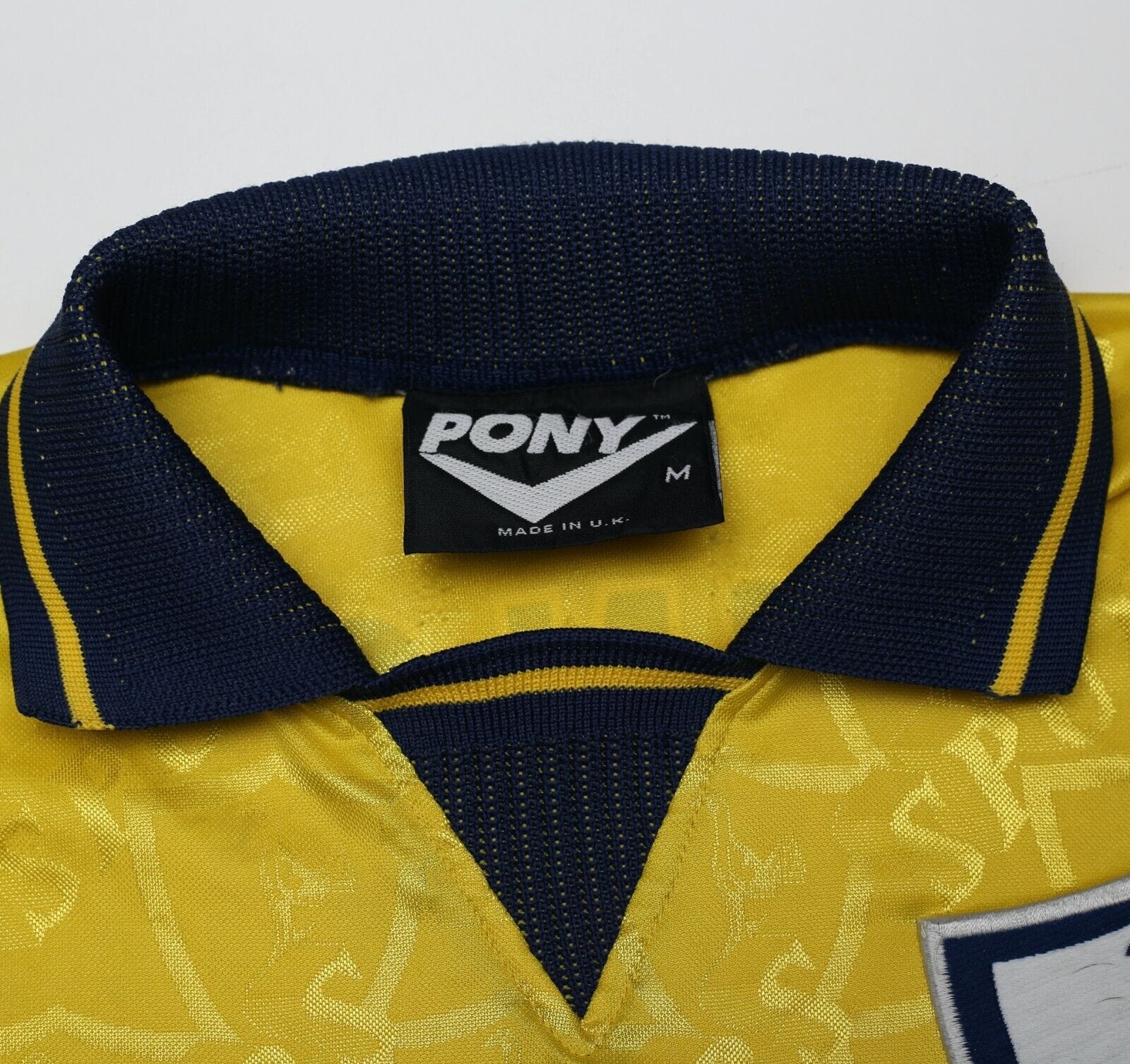 1996/97 SHERINGHAM #10 Tottenham Hotspur Vintage PONY Away Football Shirt (M)