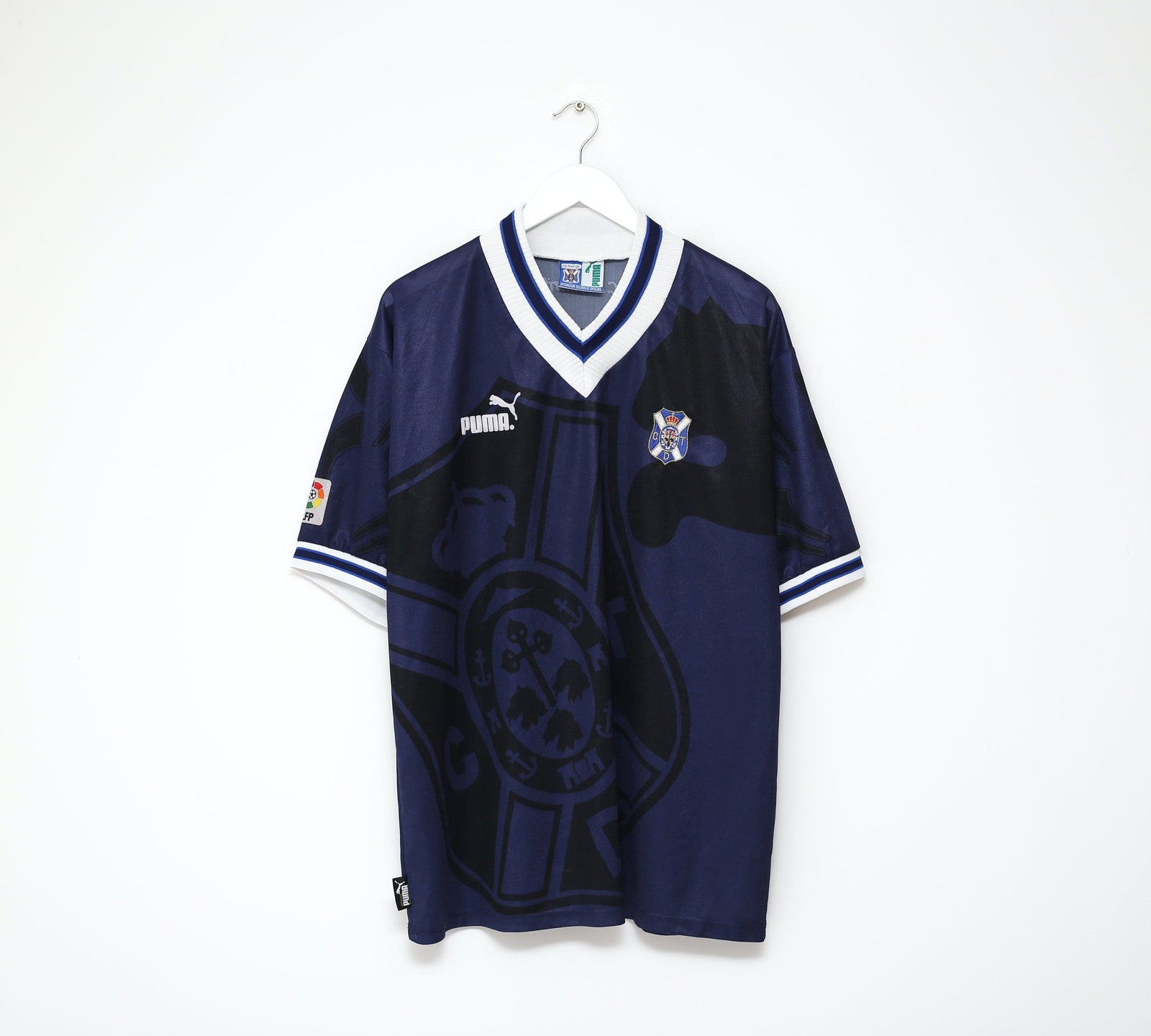 1996/97 TENERIFE Vintage PUMA Away Football Shirt Jersey (XL)