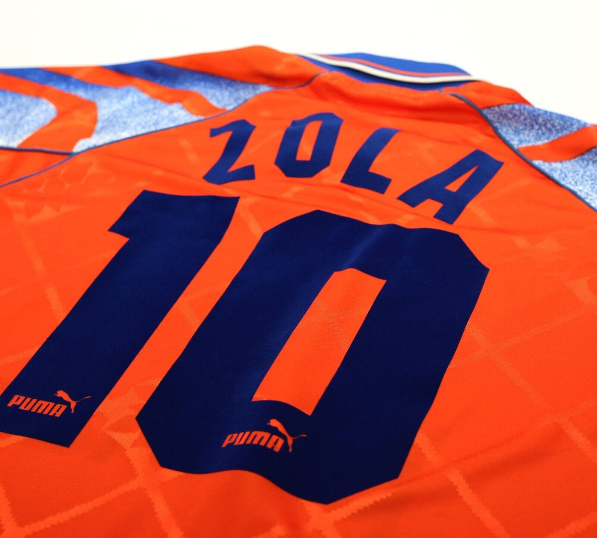 1996/97 ZOLA #10 Parma Vintage PUMA Third Football Shirt Jersey (XL)
