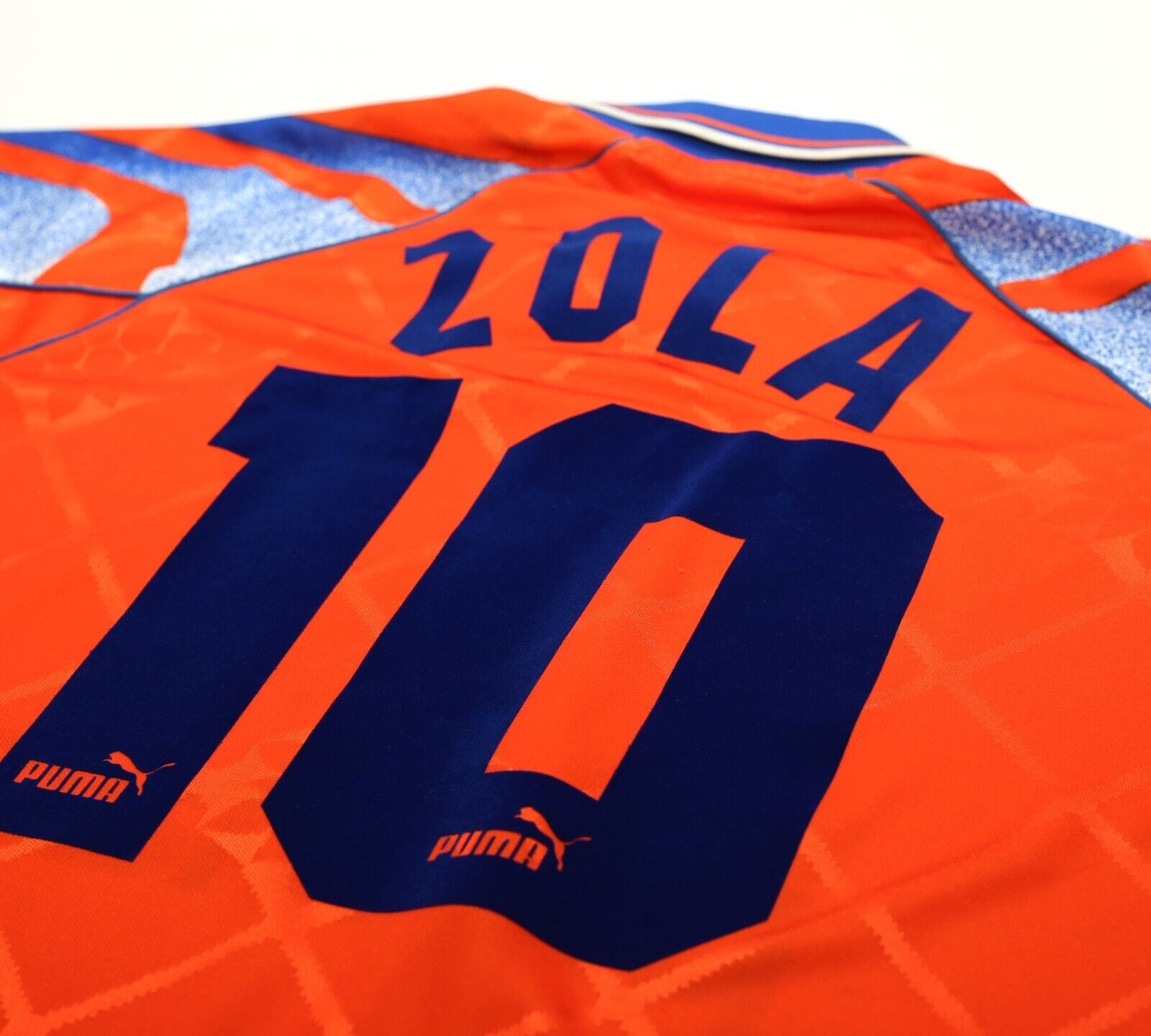 1996/97 ZOLA #10 Parma Vintage PUMA Third Football Shirt Jersey (XL)