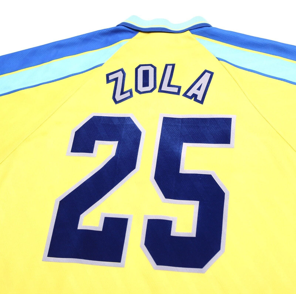 1996/97 ZOLA #25 Chelsea Vintage Umbro Away Football Shirt Jersey (XL) Italy