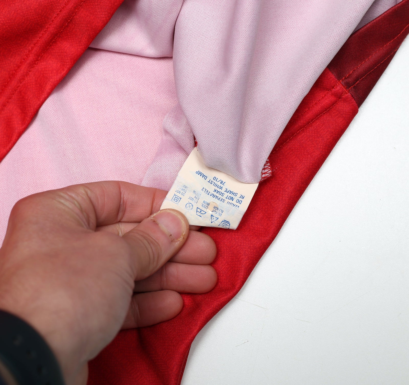 1996/98 Cantona #7 Manchester United Vintage Umbro Home Football Shirt (XL)