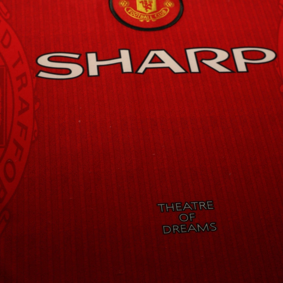 1996/98 Cantona #7 Manchester United Vintage Umbro Home Football Shirt (XL)