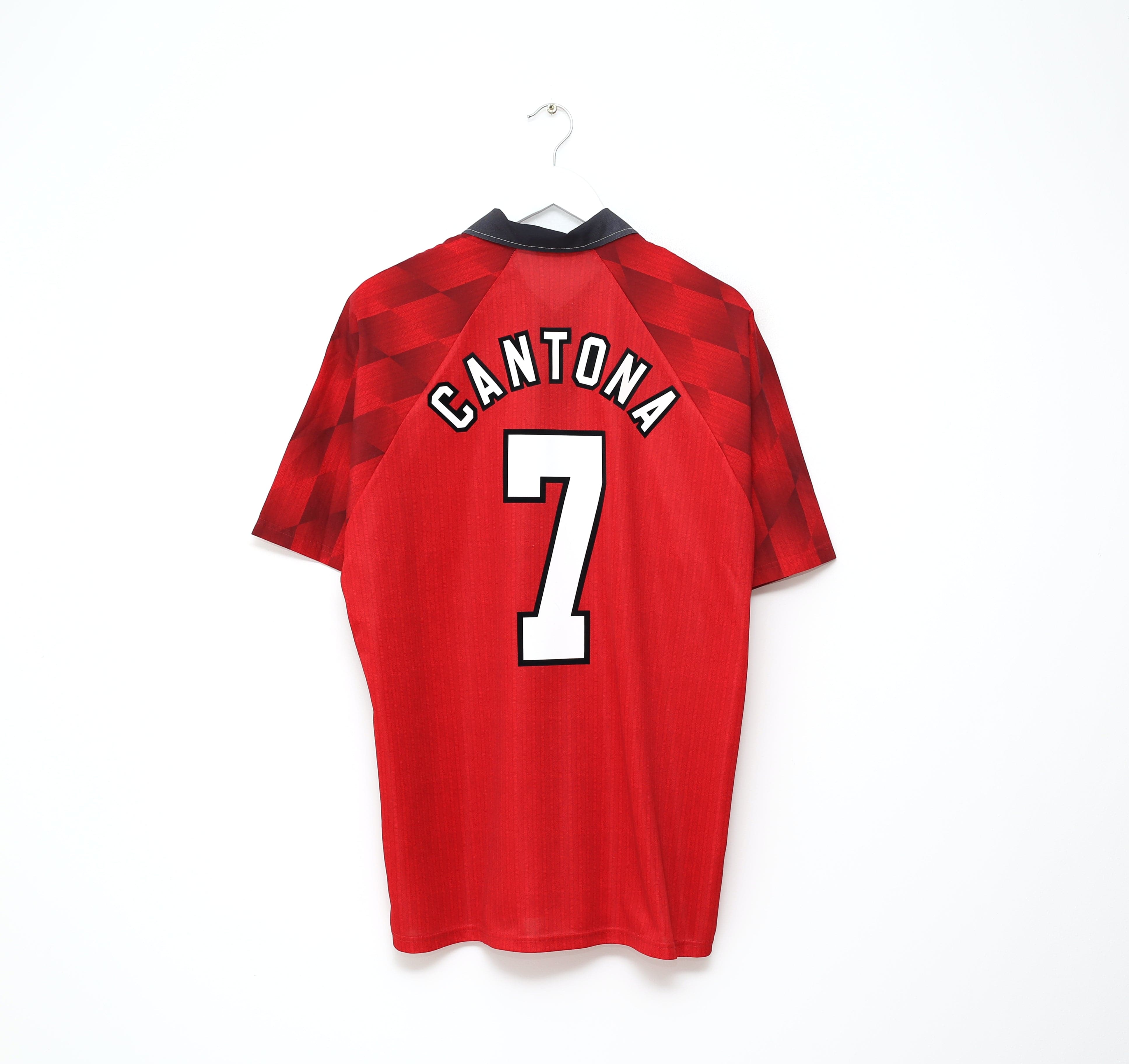 1996/98 CANTONA #7 Manchester United Vintage Umbro Home